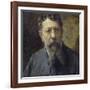 Portrait of Painter Scomparini-Antonio Lonza-Framed Giclee Print