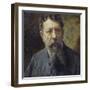 Portrait of Painter Scomparini-Antonio Lonza-Framed Giclee Print