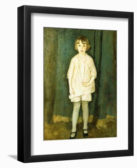 Portrait of Pamela-Harrington Mann-Framed Giclee Print