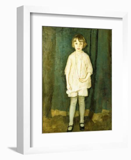 Portrait of Pamela-Harrington Mann-Framed Giclee Print