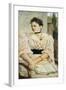 Portrait of Paola Bandini, 1893-Silvestro Lega-Framed Giclee Print