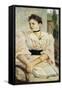 Portrait of Paola Bandini, 1893-Silvestro Lega-Framed Stretched Canvas