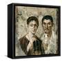 Portrait of Paquius Proculus and His Wife-null-Framed Stretched Canvas