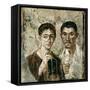 Portrait of Paquius Proculus and His Wife-null-Framed Stretched Canvas