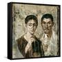 Portrait of Paquius Proculus and His Wife-null-Framed Stretched Canvas