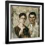 Portrait of Paquius Proculus and His Wife-null-Framed Art Print