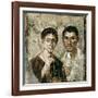 Portrait of Paquius Proculus and His Wife-null-Framed Art Print