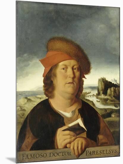 Portrait of Paracelsus-Quentin Massys-Mounted Giclee Print