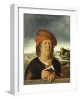 Portrait of Paracelsus-Quentin Massys-Framed Giclee Print