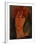 Portrait of Pardy, C.1915-Amedeo Modigliani-Framed Giclee Print