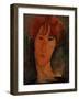 Portrait of Pardy, C.1915-Amedeo Modigliani-Framed Giclee Print