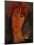 Portrait of Pardy, C.1915-Amedeo Modigliani-Mounted Giclee Print