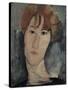 Portrait of Pardy-Amedeo Modigliani-Stretched Canvas