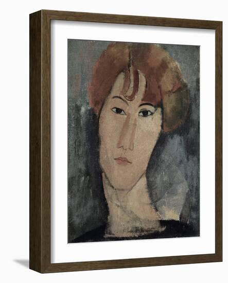 Portrait of Pardy-Amedeo Modigliani-Framed Giclee Print