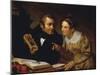 Portrait of Parents, 1832-Pietro Fabris-Mounted Giclee Print