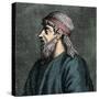 Portrait of Parmenides of Elea (flc 5th BC) Greek philosopher-French School-Stretched Canvas