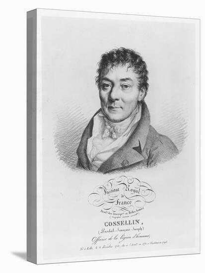 Portrait of Pascal Joseph François Gosselin, 1821-Julien Leopold Boilly-Stretched Canvas