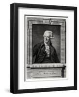 Portrait of Pascal Paoli-Martin Drolling-Framed Giclee Print