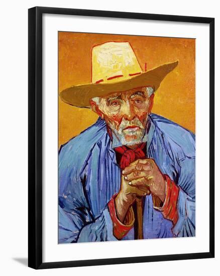 Portrait of Patience Escalier, 1888-Vincent van Gogh-Framed Premium Giclee Print