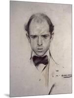 Portrait of Pau Casals-Ramon Casas i Carbo-Mounted Art Print