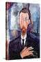 Portrait of Paul Alexander's-Amedeo Modigliani-Stretched Canvas