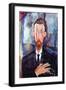 Portrait of Paul Alexander's-Amedeo Modigliani-Framed Art Print