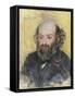 Portrait of Paul Cezanne (1839-1906) Par Pierre Auguste Renoir (1841-1919), 1880 - Pastel on Paper,-Paul Cezanne-Framed Stretched Canvas