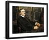 Portrait of Paul Claudel, 1919-Jacques-emile Blanche-Framed Giclee Print