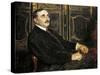 Portrait of Paul Claudel, 1919-Jacques-emile Blanche-Stretched Canvas