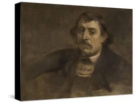 Portrait of Paul Gauguin, 1891-Eugene Carriere-Stretched Canvas