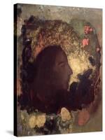 Portrait of Paul Gauguin, Painted after His Death, circa 1903-05-Odilon Redon-Stretched Canvas