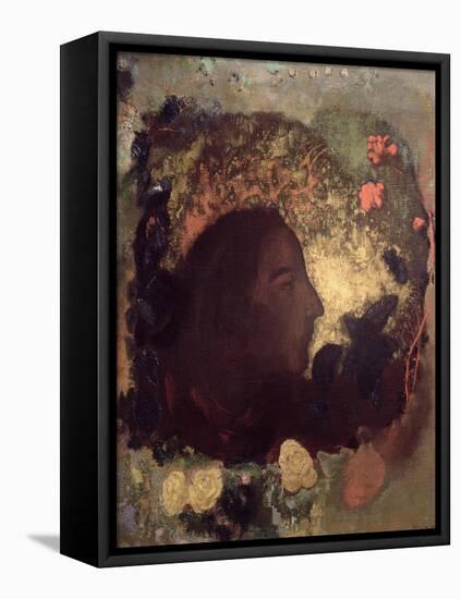 Portrait of Paul Gauguin, Painted after His Death, circa 1903-05-Odilon Redon-Framed Stretched Canvas