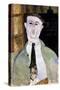 Portrait of Paul Guillaume (1891-193), 1915-Amedeo Modigliani-Stretched Canvas