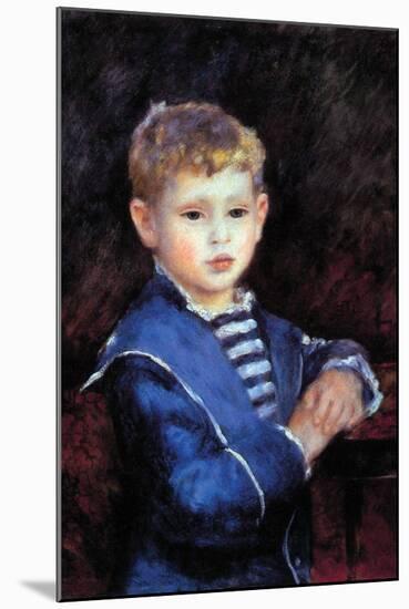Portrait of Paul Haviland-Pierre-Auguste Renoir-Mounted Art Print