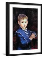 Portrait of Paul Haviland-Pierre-Auguste Renoir-Framed Art Print