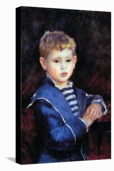 Portrait of Paul Haviland-Pierre-Auguste Renoir-Stretched Canvas