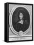 Portrait of Paul Pellisson-Gerard Edelinck-Framed Stretched Canvas