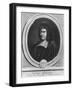 Portrait of Paul Pellisson-Gerard Edelinck-Framed Giclee Print