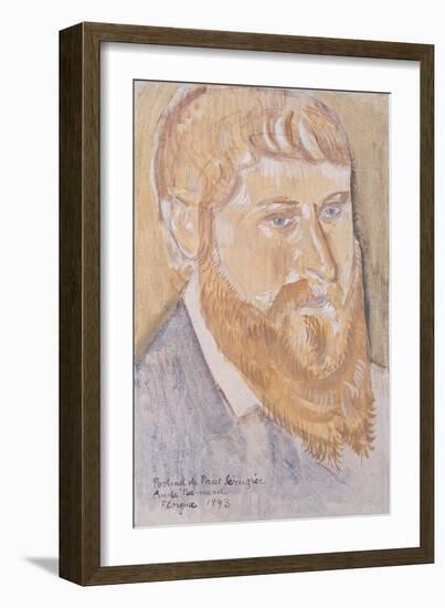 Portrait of Paul Serusier, 1893-Emile Bernard-Framed Giclee Print