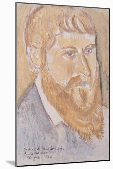 Portrait of Paul Serusier, 1893-Emile Bernard-Mounted Giclee Print