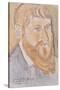 Portrait of Paul Serusier, 1893-Emile Bernard-Stretched Canvas