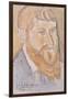 Portrait of Paul Serusier, 1893-Emile Bernard-Framed Giclee Print