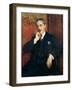 Portrait of Paul Valery, 1923-Jacques-emile Blanche-Framed Giclee Print
