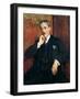 Portrait of Paul Valery, 1923-Jacques-emile Blanche-Framed Giclee Print