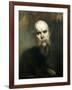 Portrait of Paul Verlaine (1844-96) 1890-Eugene Carriere-Framed Giclee Print