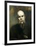 Portrait of Paul Verlaine (1844-96) 1890-Eugene Carriere-Framed Giclee Print