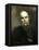 Portrait of Paul Verlaine (1844-96) 1890-Eugene Carriere-Framed Stretched Canvas