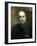 Portrait of Paul Verlaine (1844-96) 1890-Eugene Carriere-Framed Giclee Print