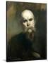 Portrait of Paul Verlaine (1844-96) 1890-Eugene Carriere-Stretched Canvas