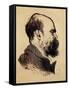 Portrait of Paul Verlaine-null-Framed Stretched Canvas